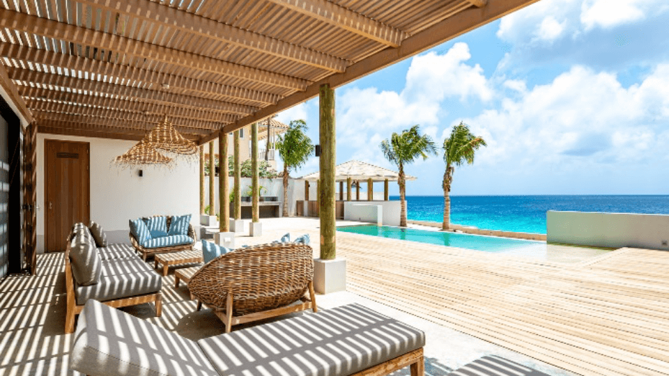 oceanfront villa Bonaire